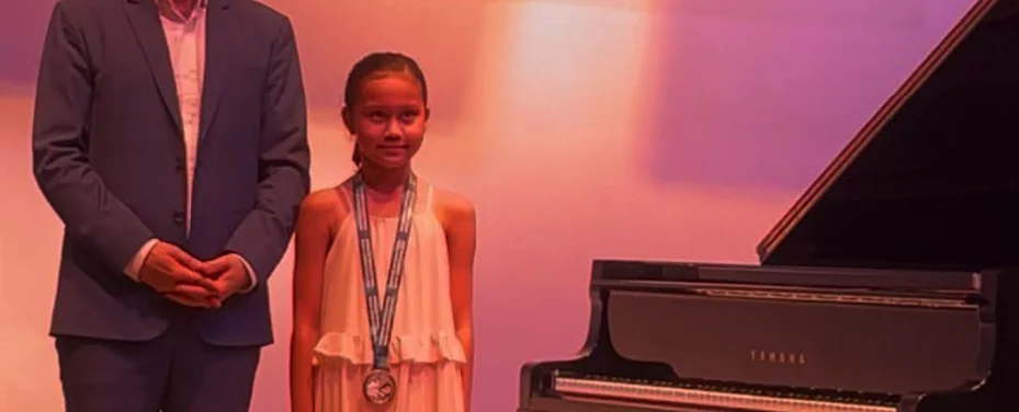 Maya Wins Silver at Bangkok International Piano Competition