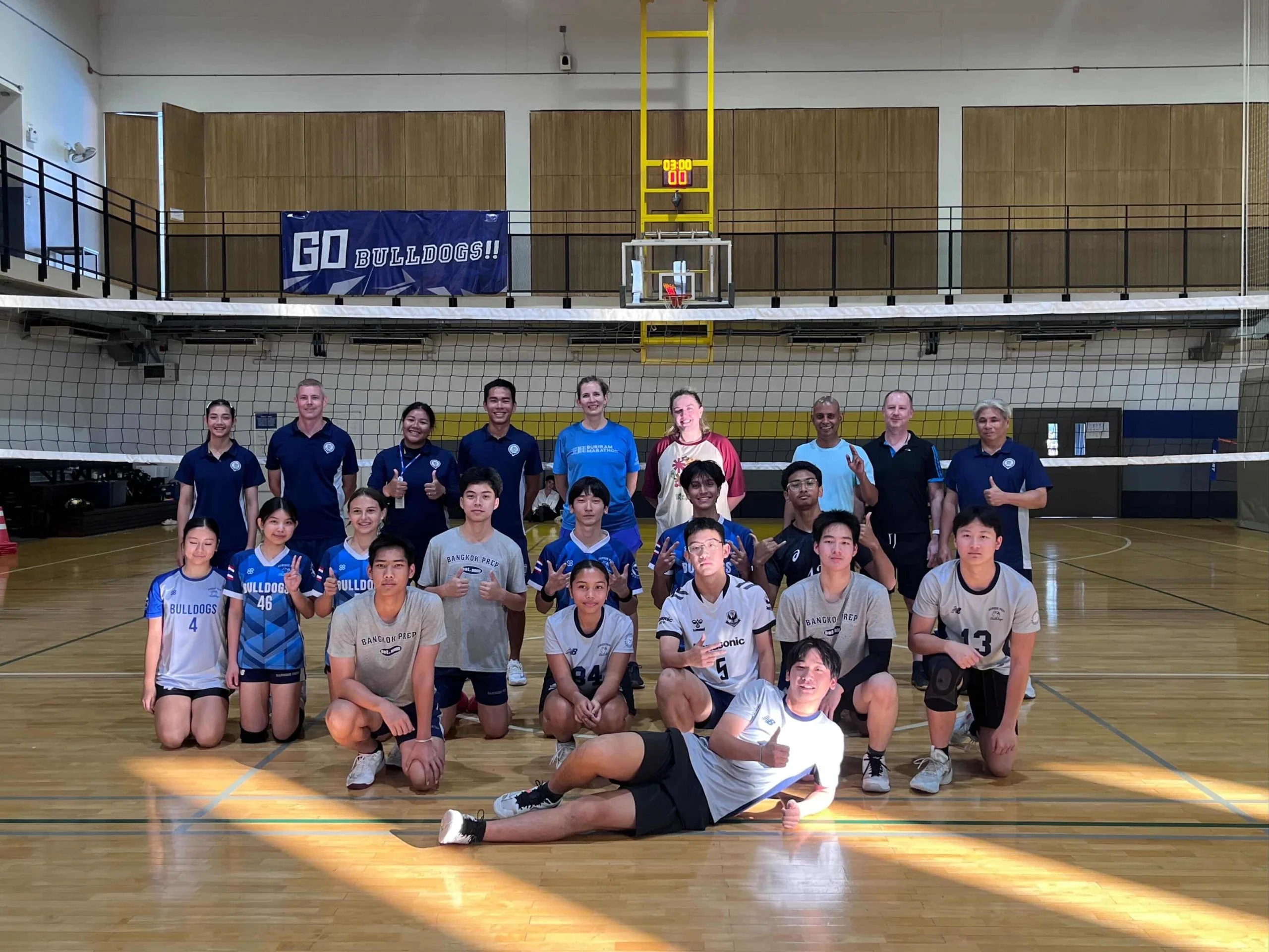 U19 vs Staff Volleyball Tournament