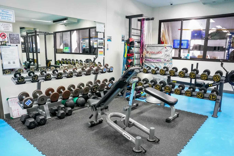 Gymnastics studio
