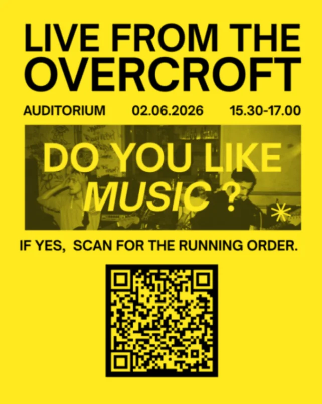 Live from the Overcroft Tuesday 2nd June