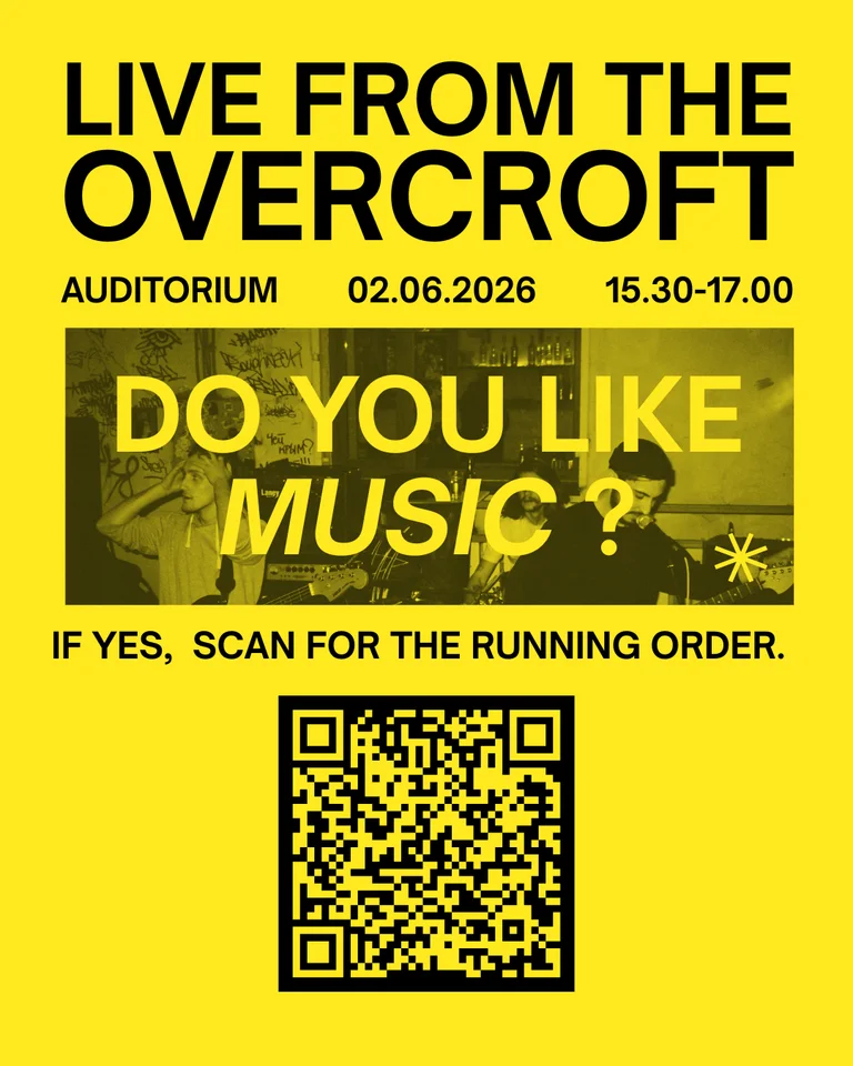 Live from the Overcroft Tuesday 2nd June
