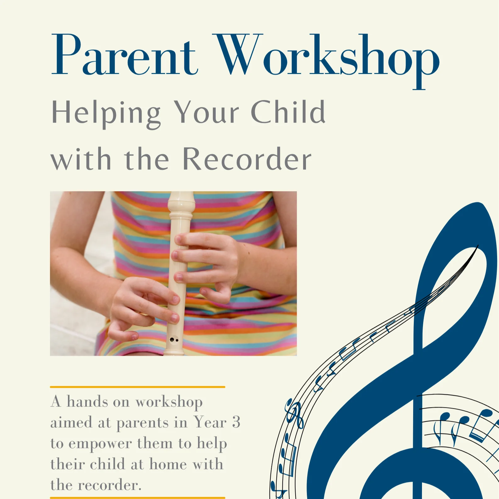 Helping Your Child with the Recorder