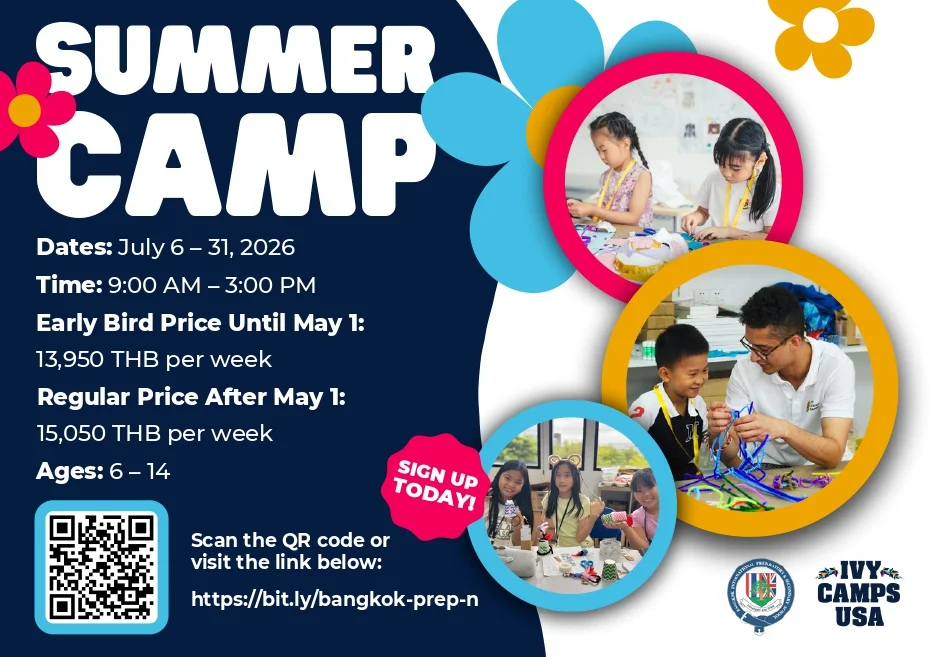 Coffee Chat: Ivy Camps USA at Bangkok Prep - Thursday, 21 May