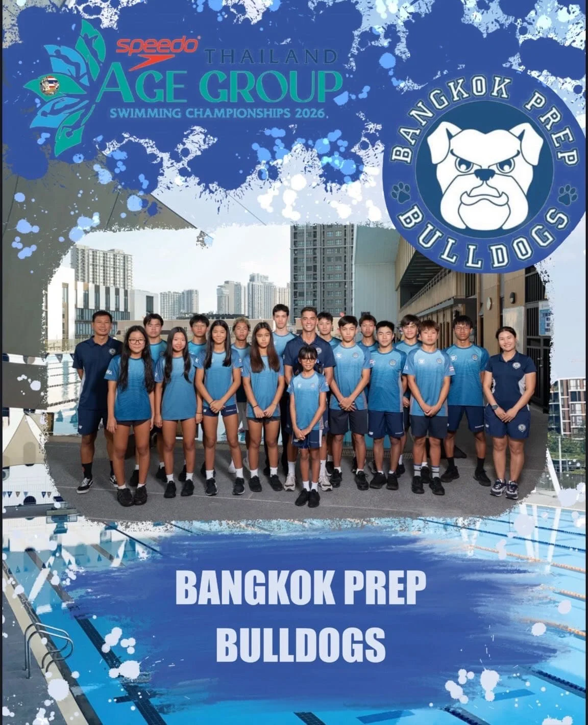 Bulldogs Make Waves with 16 National Championship Qualifiers 🏊‍♂️🇹🇭