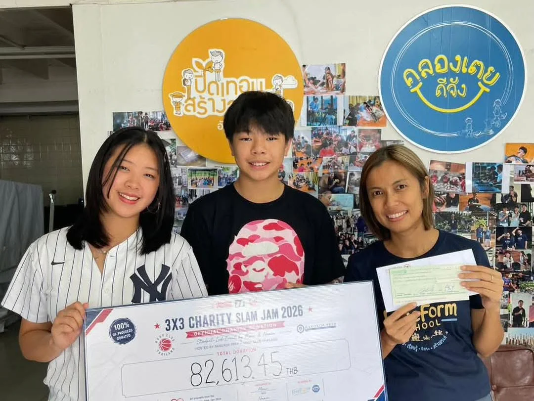 Students Raise Over 82,000 THB at Charity Basketball Tournament
