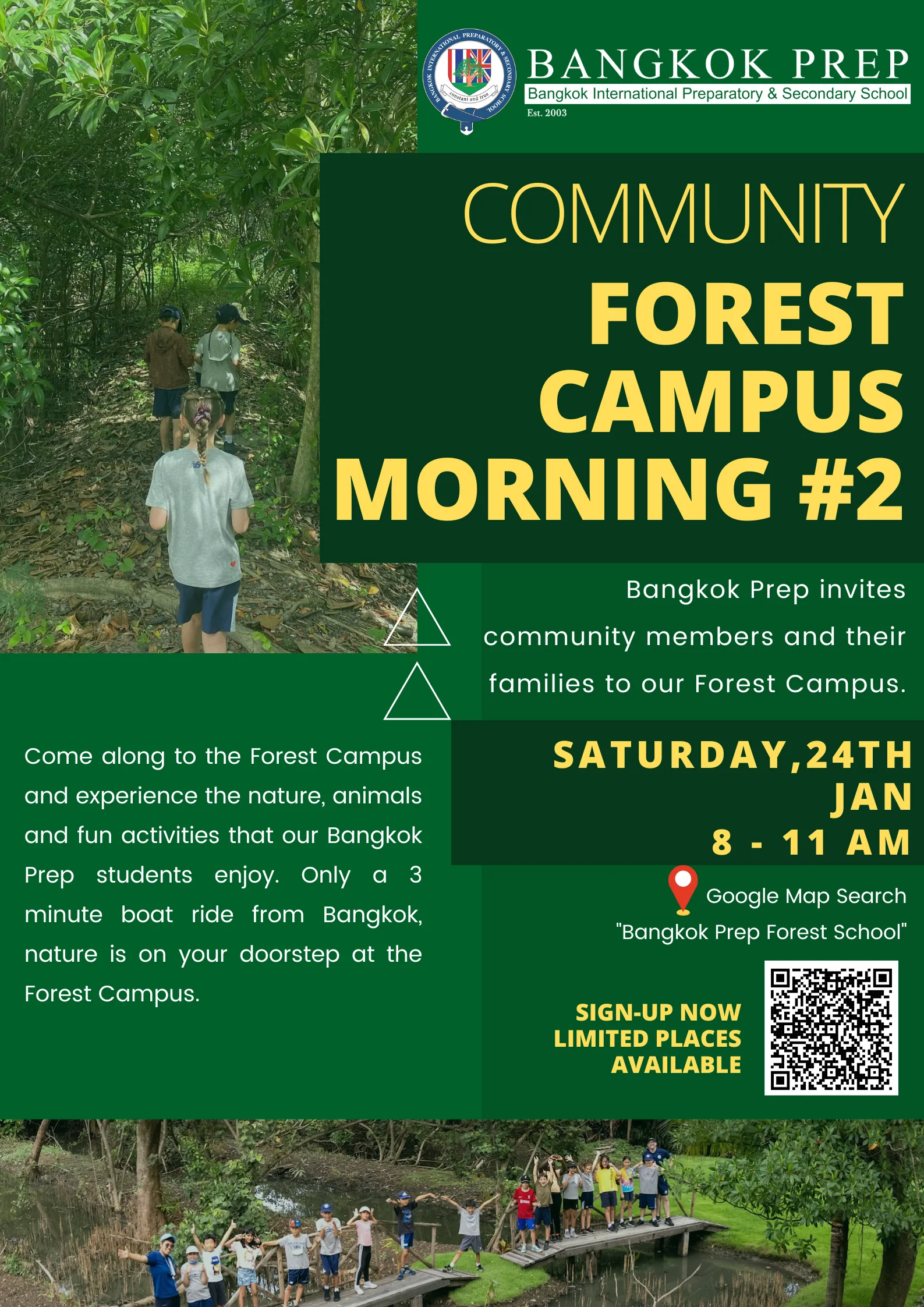 Community Forest Campus Morning – Sat 24 Jan 2026