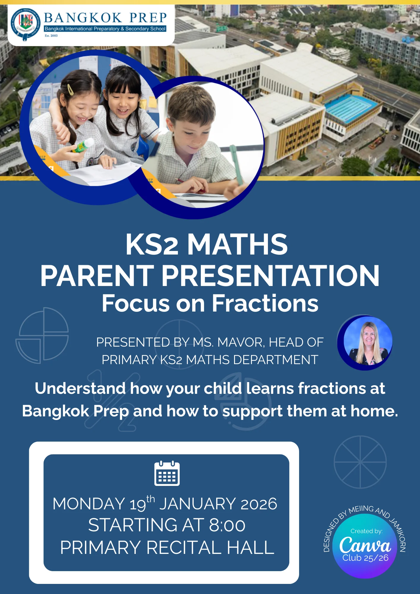 KS2 Maths Parent Workshop - Monday 19th January 2026