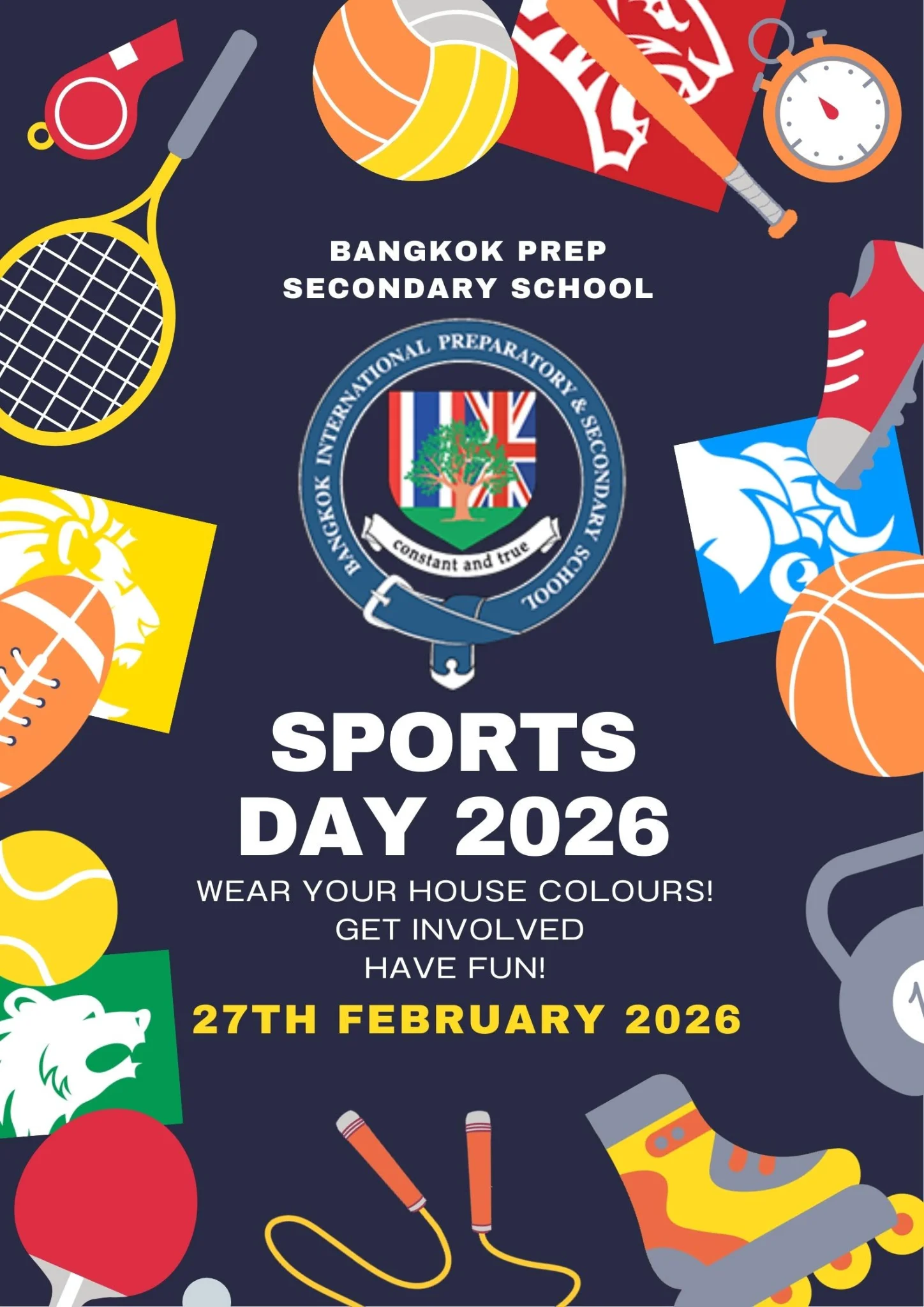 Secondary Sports Day 2026 - 27 February