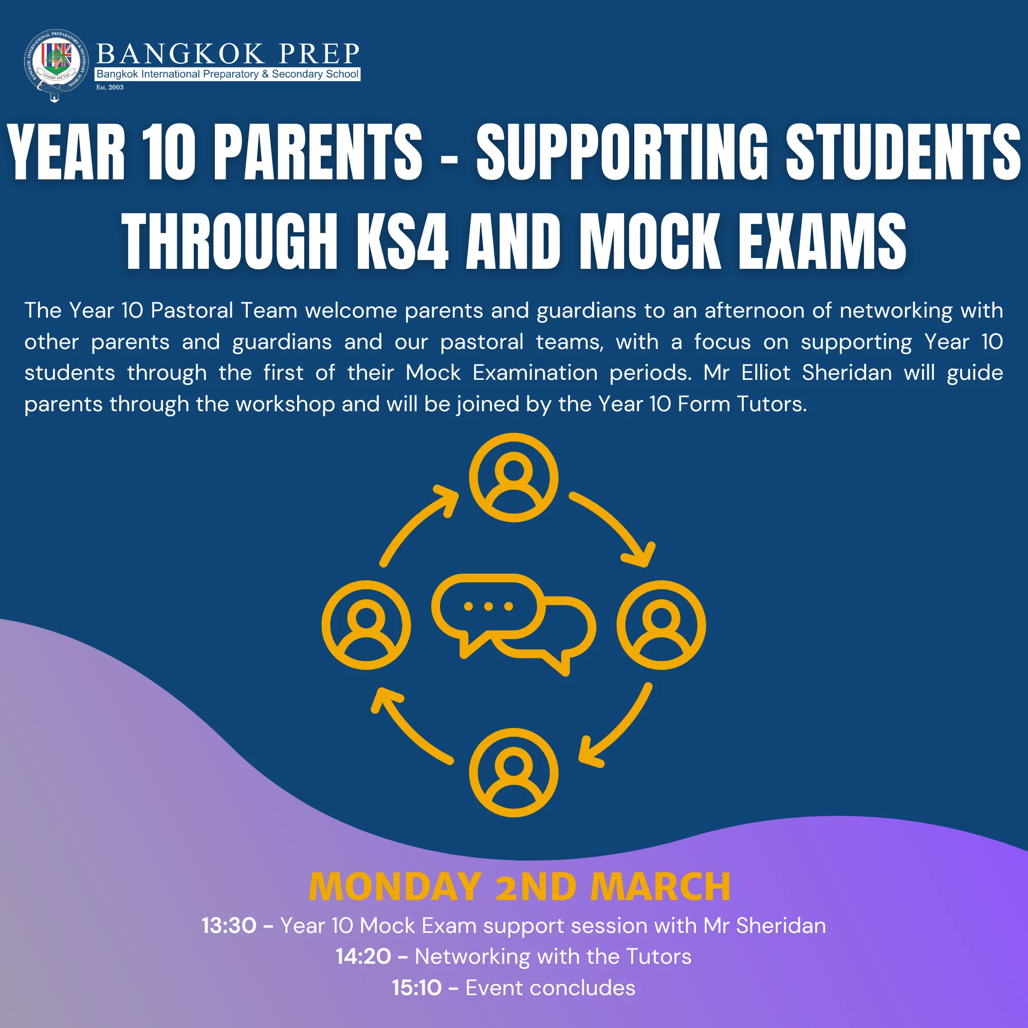 Year 10 Parent Event: Supporting KS4 & Mock Exams