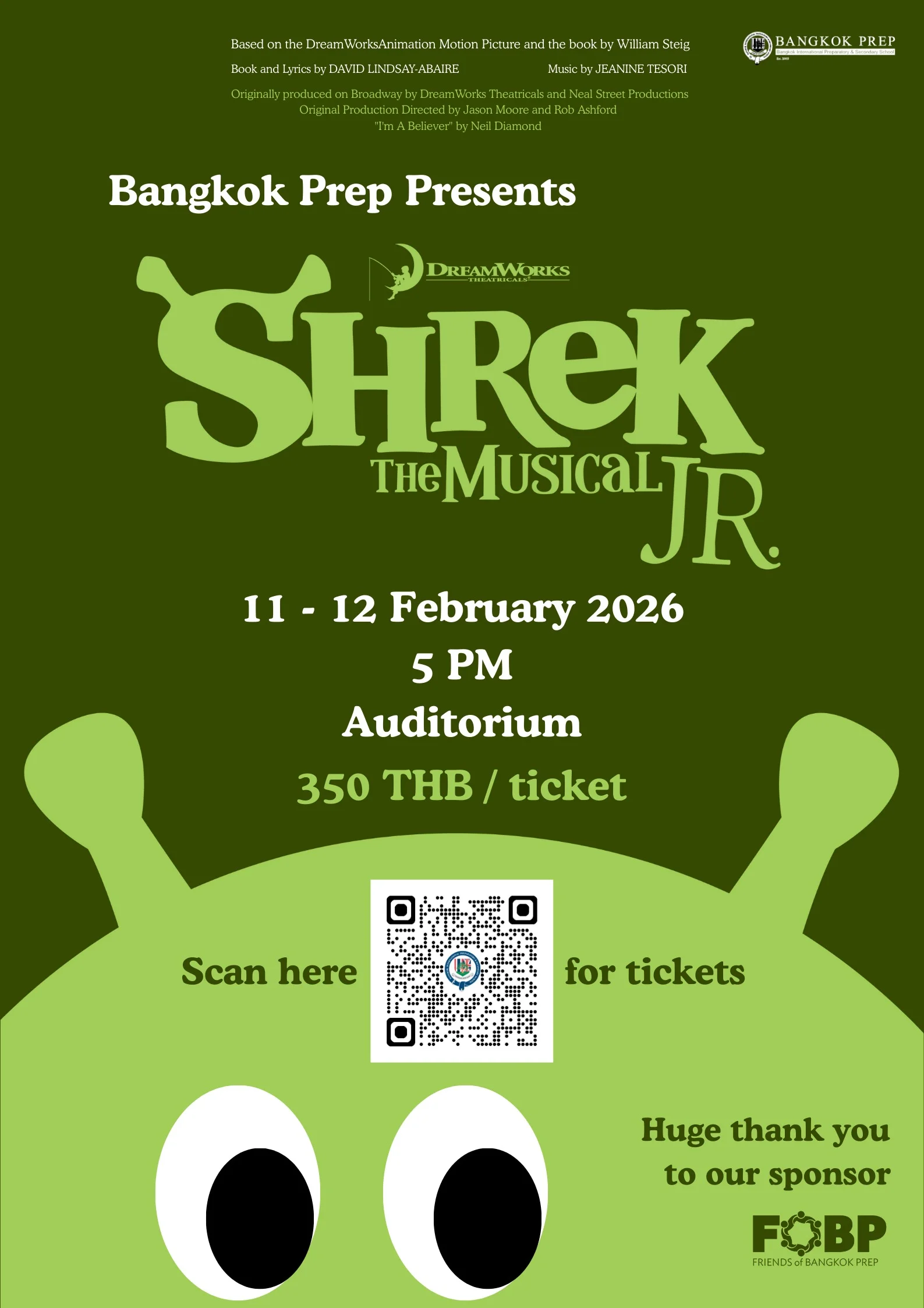 Shrek the Musical JR. - Tickets Available Now!!