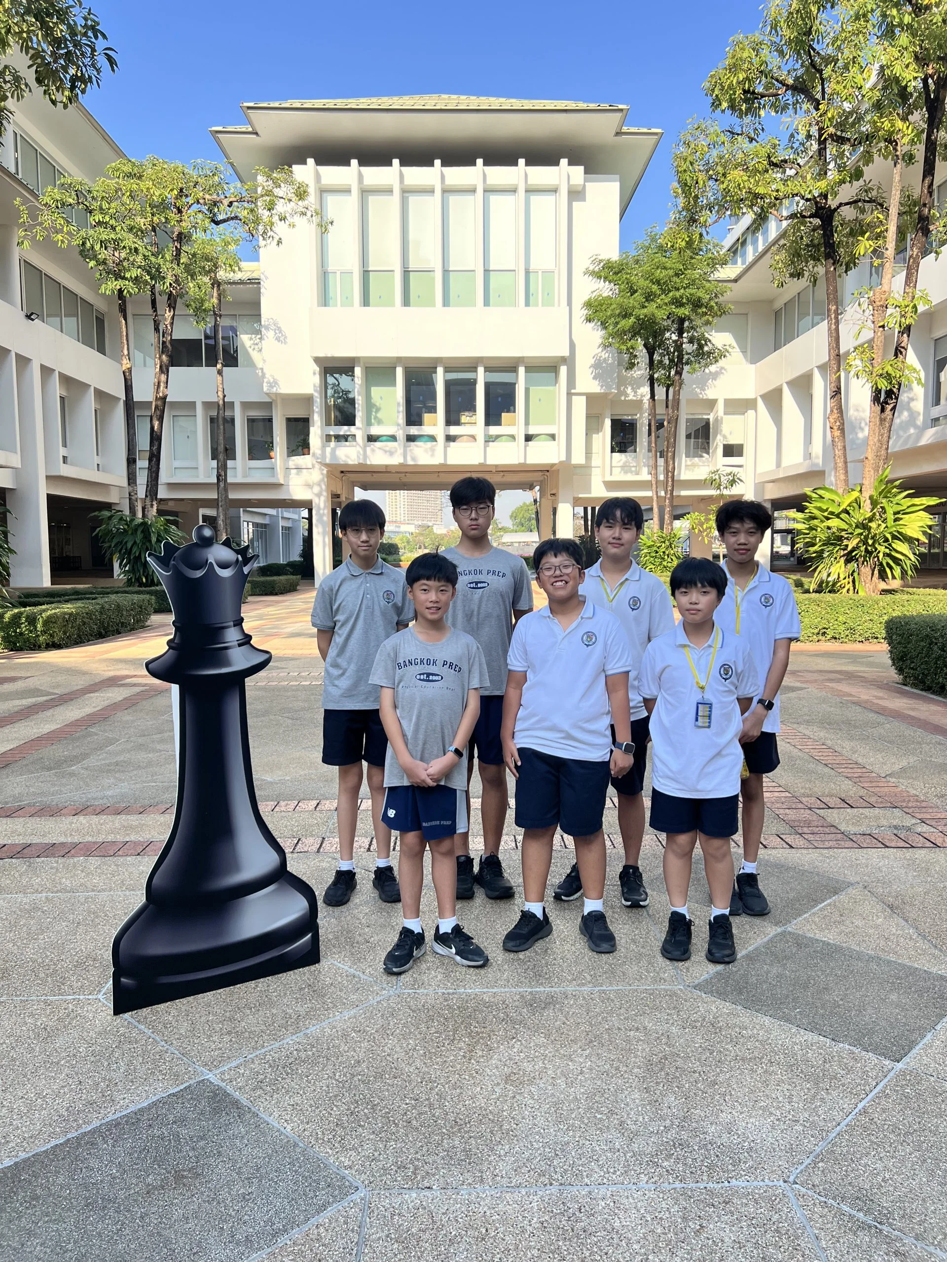 Bangkok Prep Students at FOBISIA Chess Tournament