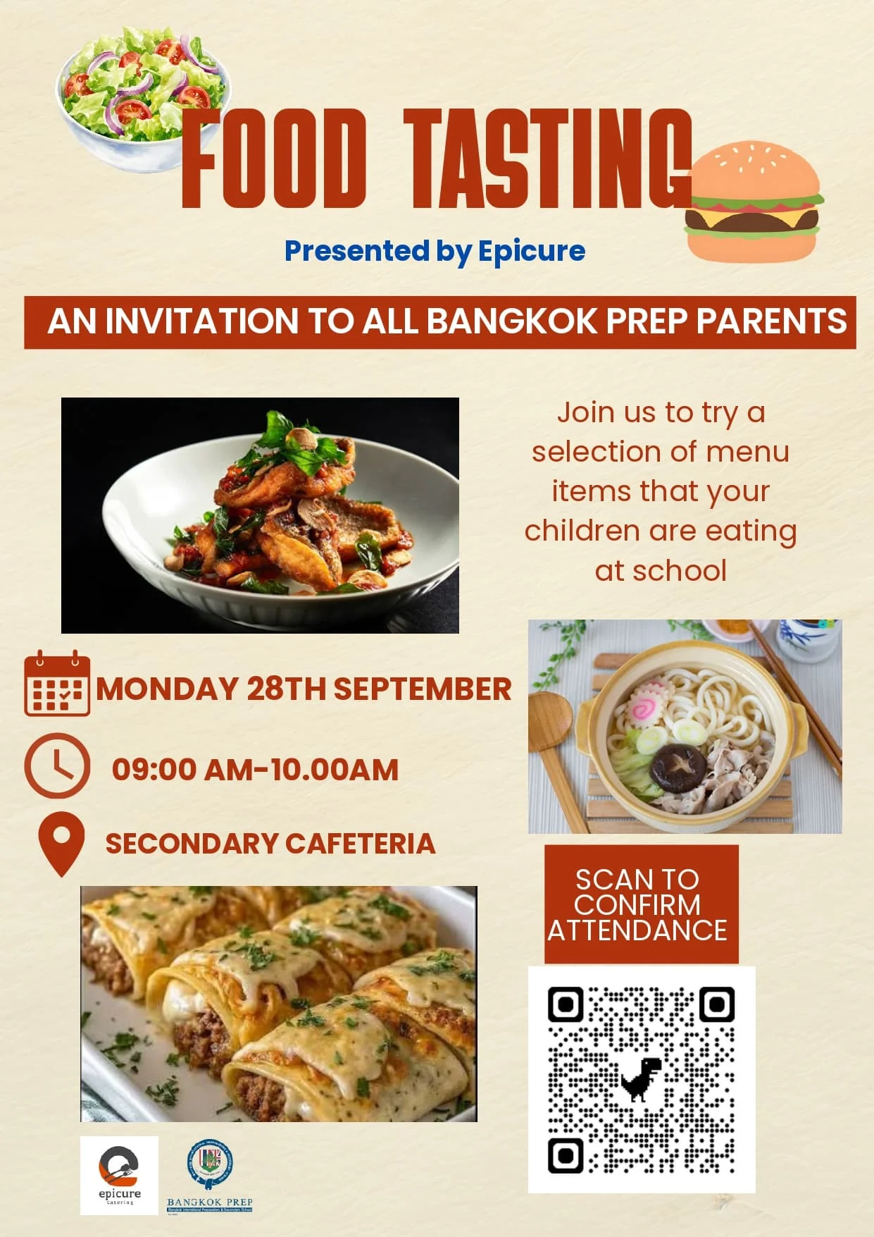 Parent Food Tasting 🍽️