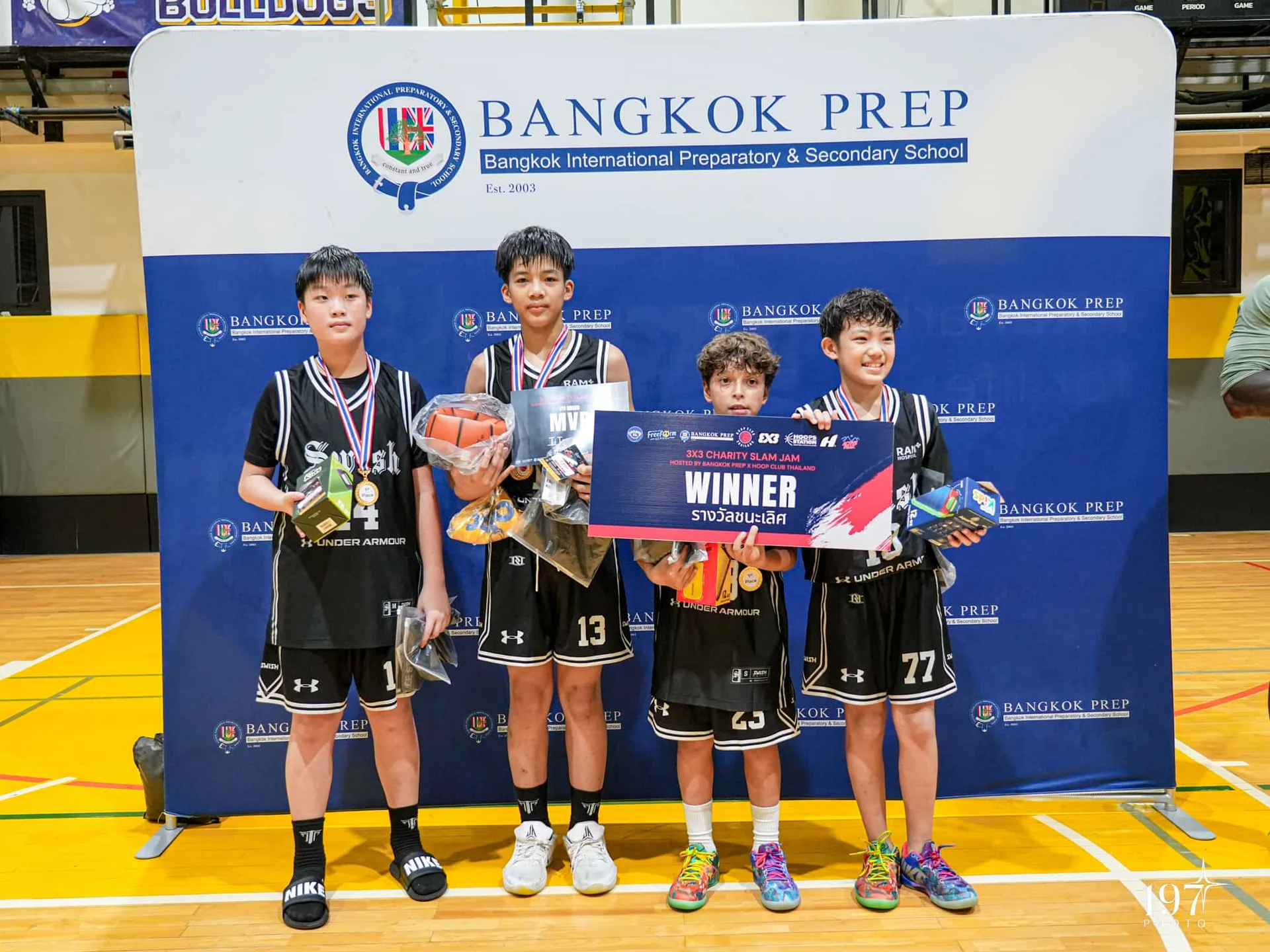 Students Raise Over 82,000 THB at Charity Basketball Tournament