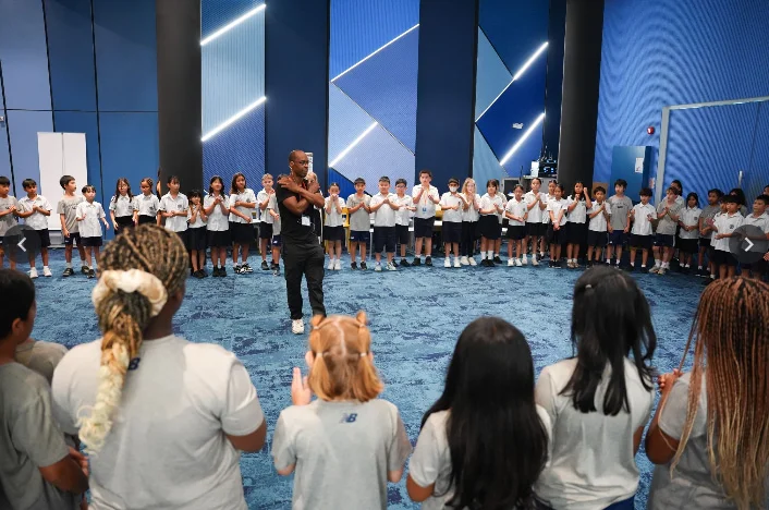 Marcel Pusey Music Workshops at Primary 
