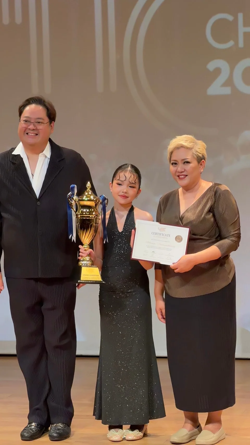 Avy Crowned Grand Champion at Bangkok Youth Music Championship