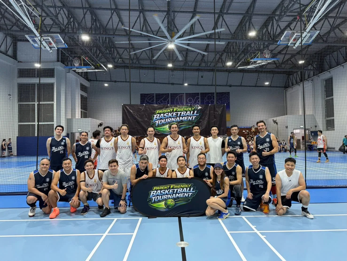 Bulldog Parents Shoot Hoops for a Good Cause