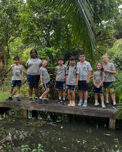 Eco Club Adventure: Exploring Nature and Sustainability at Our Forest Campus 🌿🌏