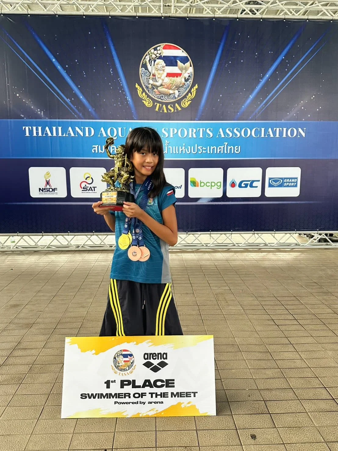 🏆🏊‍♂️ Congratulations to Our Bangkok Prep Bulldogs Swimmers! 🥇🥉