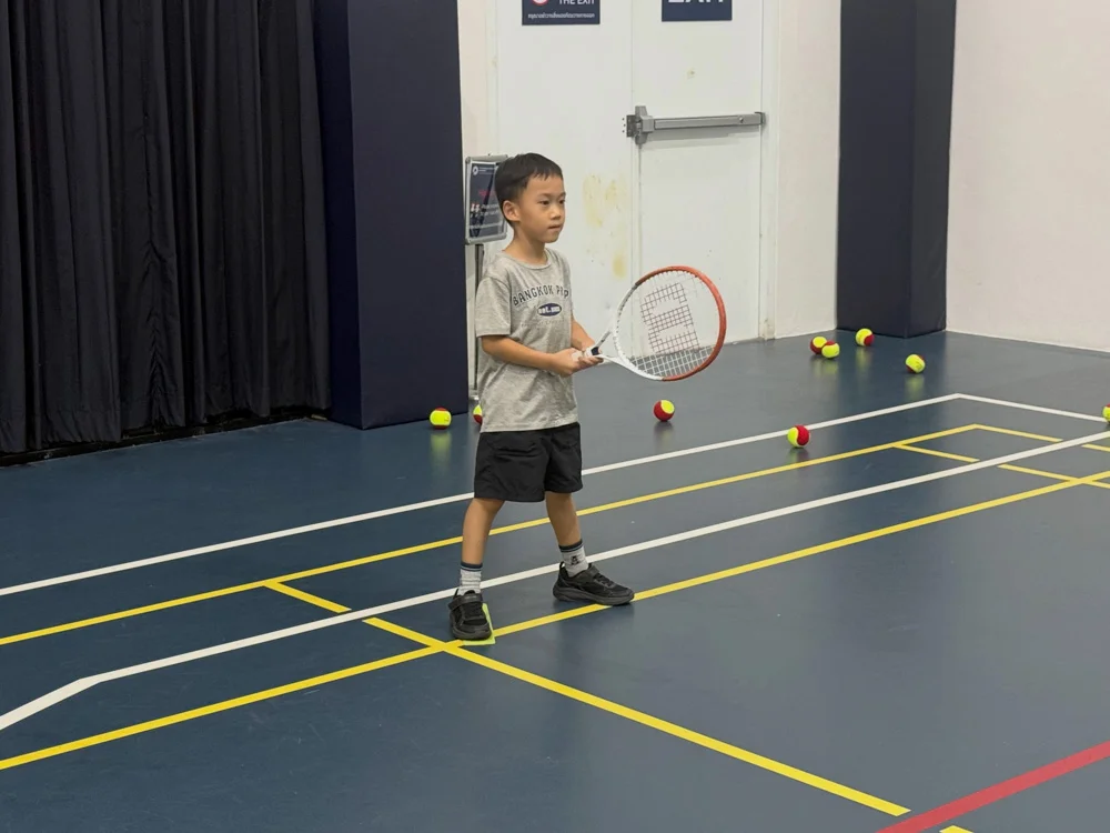 Serving Up Smiles at the U7 Redball Friendly Fixture 🎾