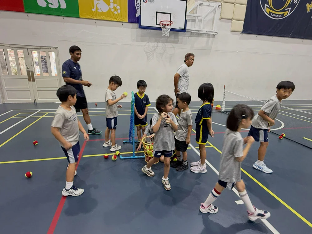 Serving Up Smiles at the U7 Redball Friendly Fixture 🎾