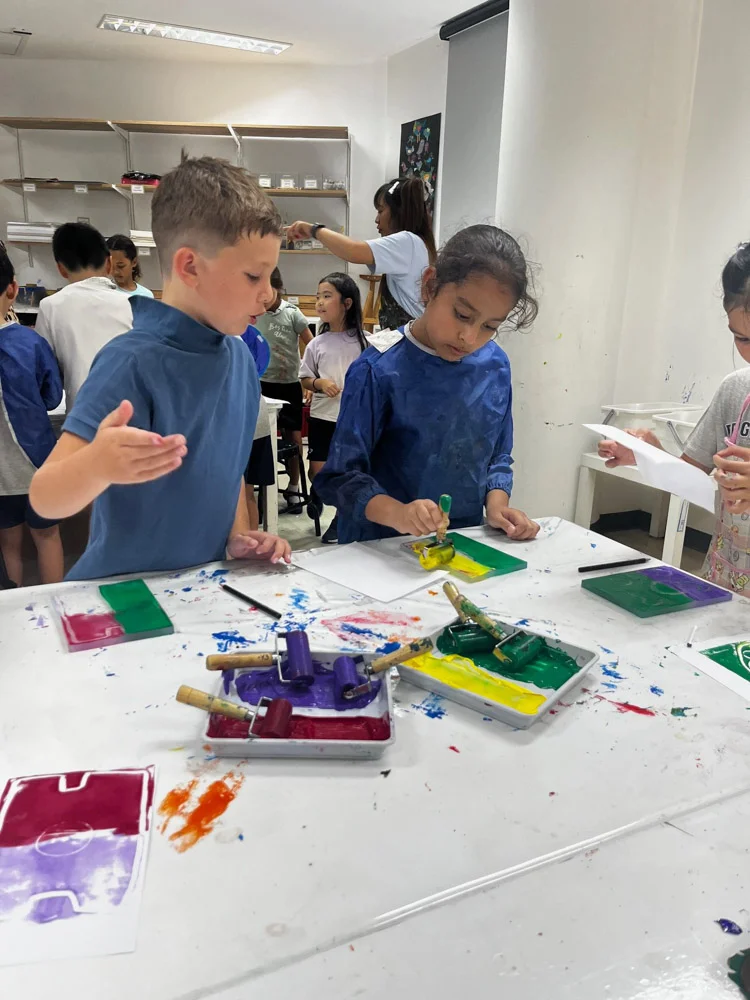 Exploring Colour Through Printmaking