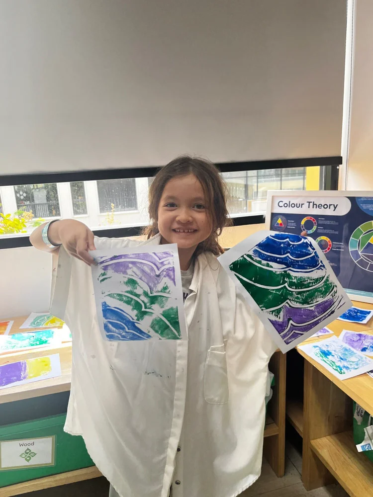Exploring Colour Through Printmaking