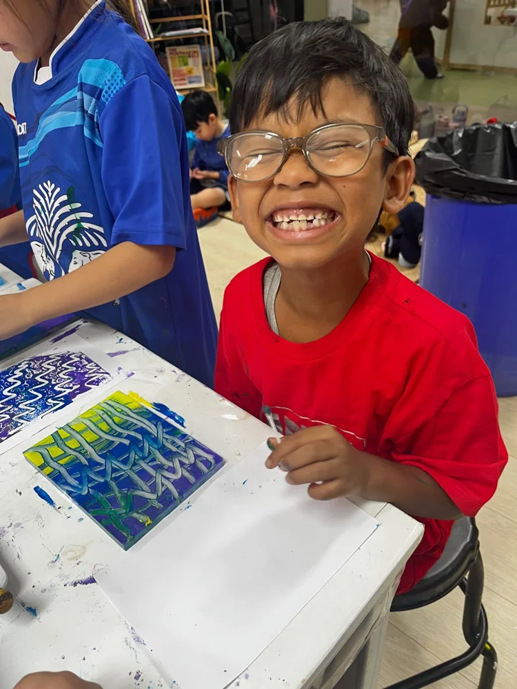 Exploring Colour Through Printmaking