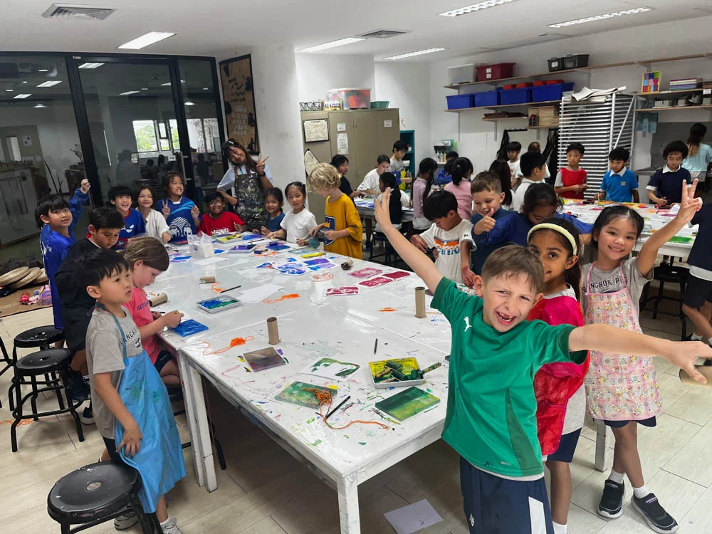 Exploring Colour Through Printmaking