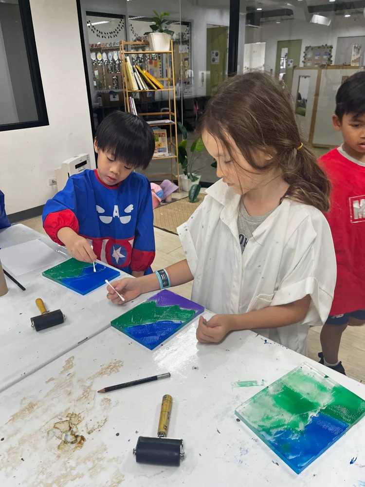 Exploring Colour Through Printmaking