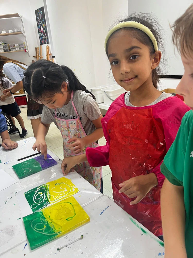 Exploring Colour Through Printmaking